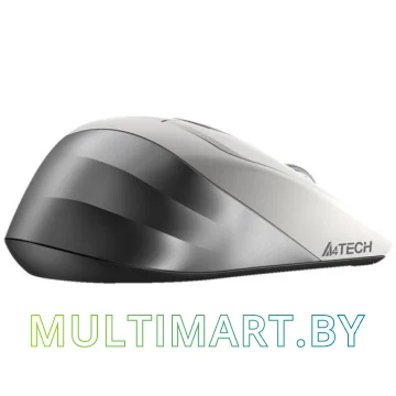 Мышь A4Tech Fstyler FG35 (белый/серебристый) картинка 3
